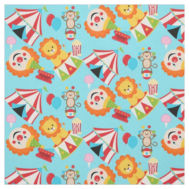 Big Top Circus Fabric (Swatch)