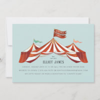 Big Top Circus Tent Gender Neutral Birthday Party