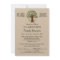 Big Tree Family Reunion Info Packed Invitation