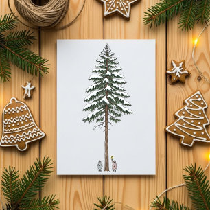 Big Tree Star Christmas Card