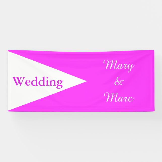 BIG TRIANGLE white + your ideas Banner (Horizontal)