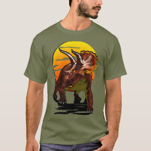 Big Triceratops Dinosaurs Herbivores for Fans T-Shirt