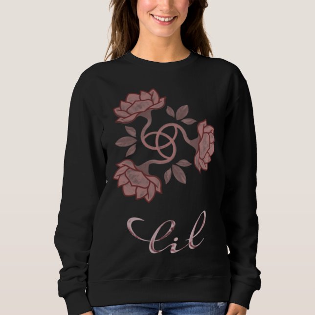 Big Triquetra Sorority Reveal Big Little for Lil S Sweatshirt (Front)