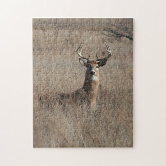 Big Trophy Buck Deer Camo Jigsaw Puzzle. Puzzle