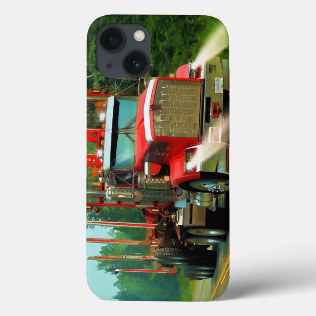 Big Truck and Highway Art for Lorry-lovers Case-Mate iPhone Case (Back)
