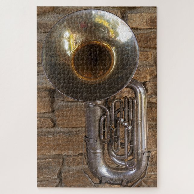 Big Tuba Jigsaw Puzzle (Vertical)