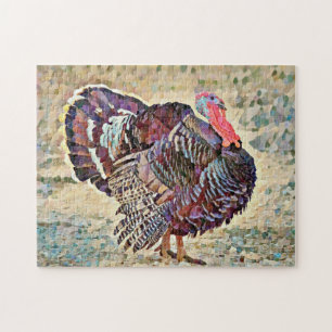 Big Turkey Art Puzzle