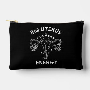 Big Uterus Energy Feminist Accessory Pouch