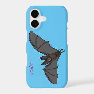 Big vampire bat cartoon illustration