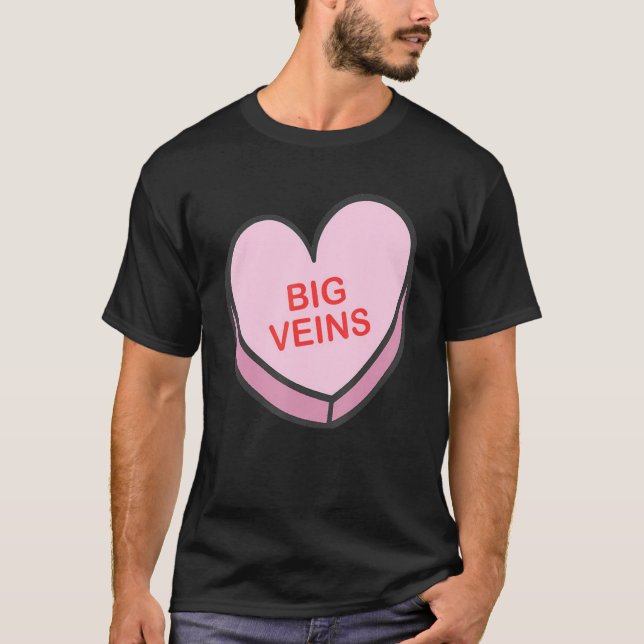 Big Veins Happy Valentines Day Nurse Group Matchin T-Shirt (Front)