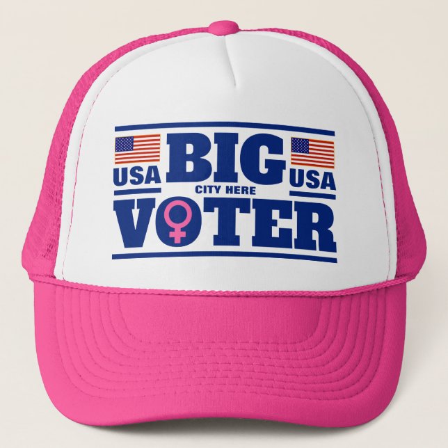 Big Voter™ Trucker Hat (Customise It!) (Front)
