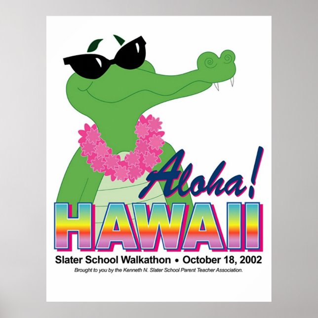 Big Walkathon Poster (Front)