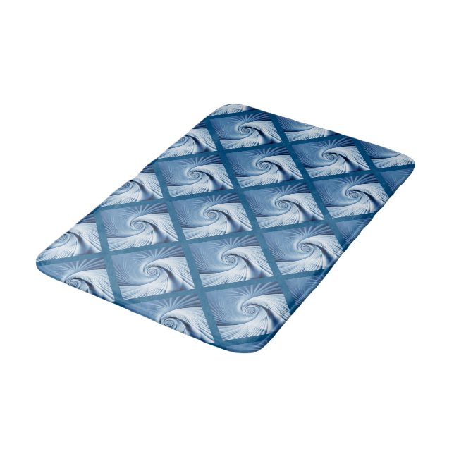 Big Wave Bath Mat (Angled)