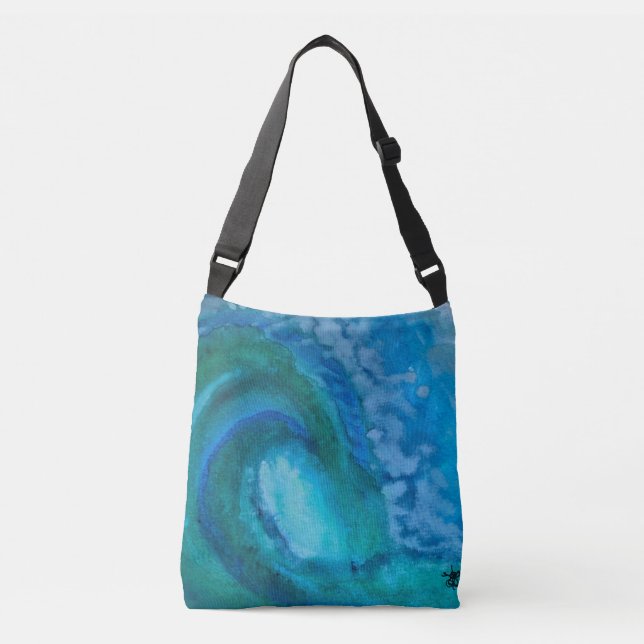 Big Wave Crossbody Bag (Front)