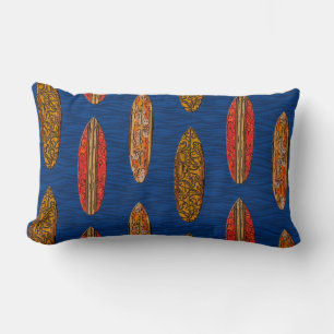 Big Wave Hawaiian Surfboards Lumbar Cushion
