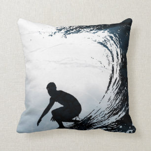 Big Wave Surfer Cushion