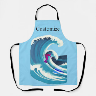 Big Wave Surfer Thunder_Cove Apron