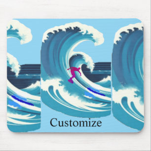 Big Wave Surfer Thunder_Cove Mouse Pad