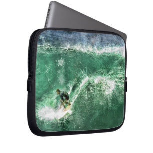 Big Wave Surfing Laptop Sleeve