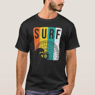 Big Wave Surfing Surfer Flag T-Shirt