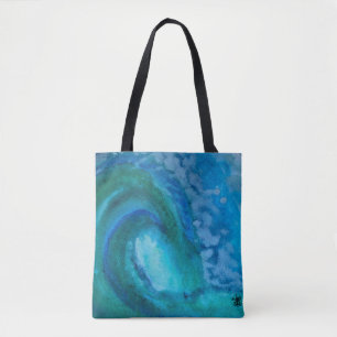 Big Wave Tote Bag
