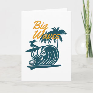 Big Waves Card