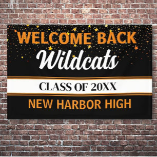 Big Welcome Back Class Reunion Banner