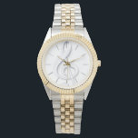 big white music clef watch<br><div class="desc">music lover watch</div>