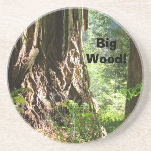 Big Wood! coaster Big Redwood Trees