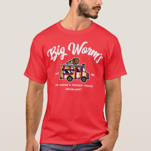 Big Worms Ice Cream Treats T-Shirt