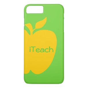Big Yellow Apple Teacher's iPhone 7 Plus Case