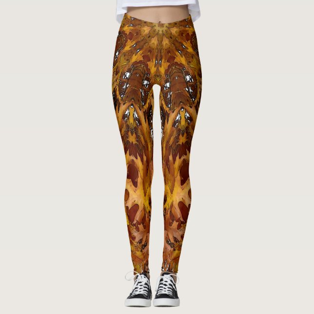 Big Yellow Man - Leggings (Front)