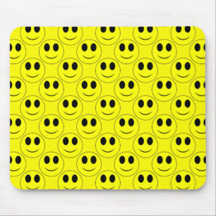 Big Yellow Smiley Allover-Mousepad Mouse Pad