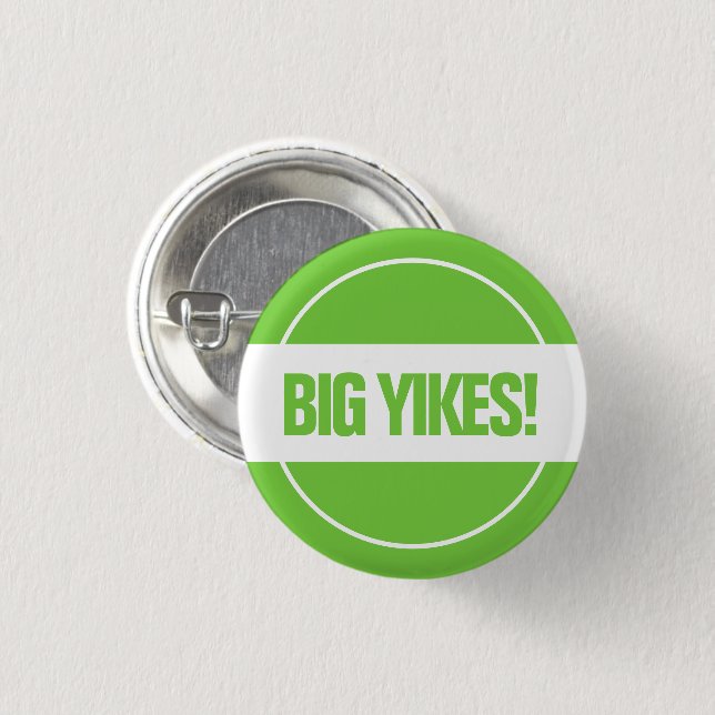 Big Yikes! Button (Front & Back)