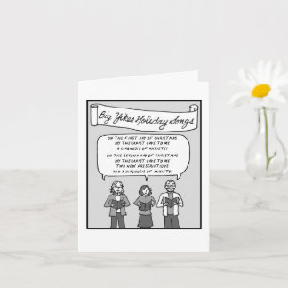 Big Yikes Holiday Card: 12 Days of Christmas Card