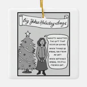 Big Yikes Ornament: O Tannenbaum Ceramic Ornament