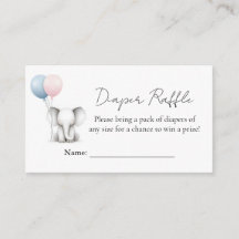 Big Zoo Baby White Elephant Birth Gender Reveal