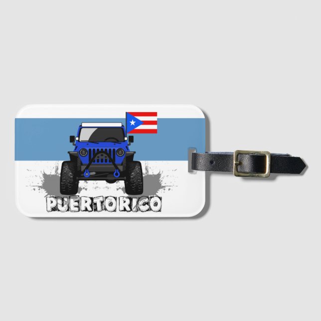 bigblue tj luggage tag (Front Horizontal)