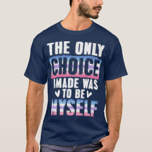 Bigender Flag Coming Out LGBTQ Queer Gay Pride Bi T-Shirt
