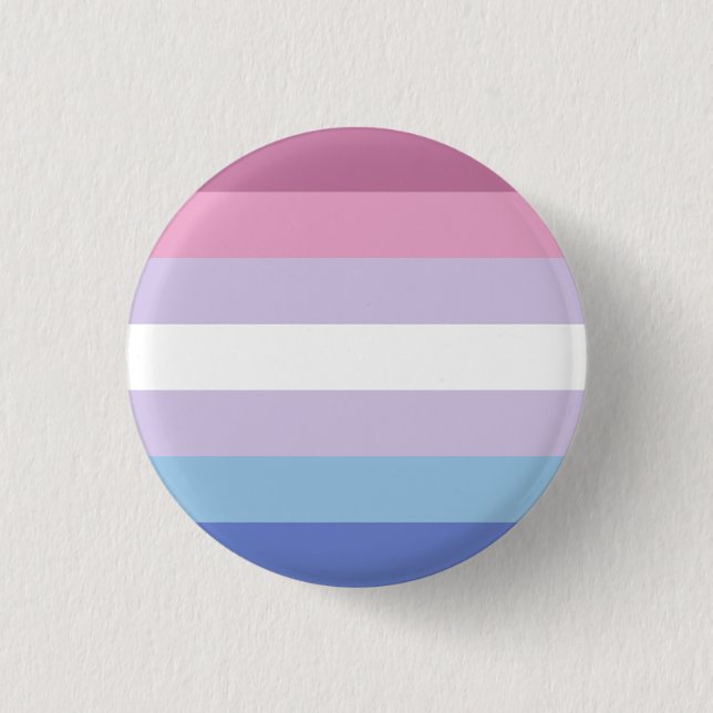 Bigender Pride Flag 3 Cm Round Badge (Front)