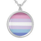 Bigender Pride Flag  Keramik 