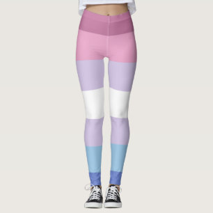 Bigender Pride Flag Leggings