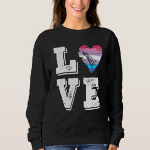 Bigender Pride Flag Love Bigender Flag 1 Sweatshirt