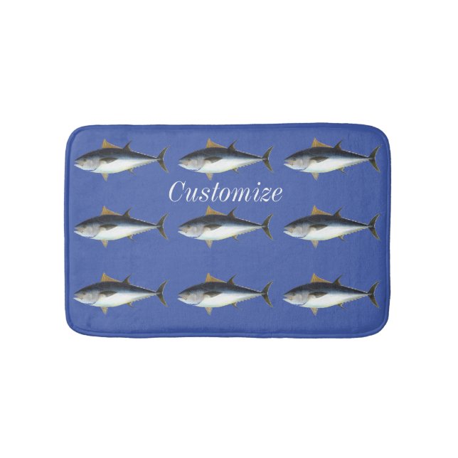 Bigeye Tuna Style Thunder_Cove Bath Mat (Front)
