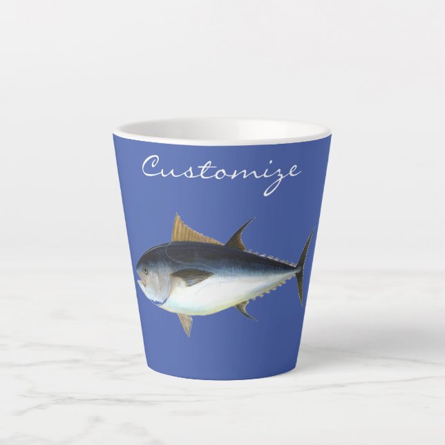 Bigeye Tuna Style Thunder_Cove Latte Mug (Front)