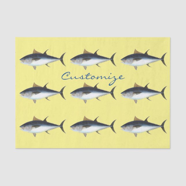 Bigeye Tuna Style Thunder_Cove Tissue Paper (Front)