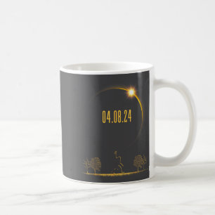 Bigfoot 04.08.24 Total Solar Eclipse 2024  Coffee Mug