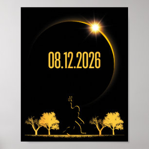 Bigfoot 08.12.26 Total Solar Eclipse 2026 Poster