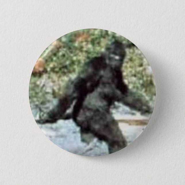 Bigfoot 6 Cm Round Badge (Front)