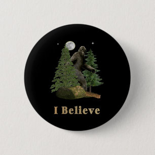 Bigfoot 6 Cm Round Badge